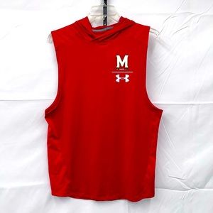 Under Armour Maryland Terrapins Lightweight Sleeveless Hoodie